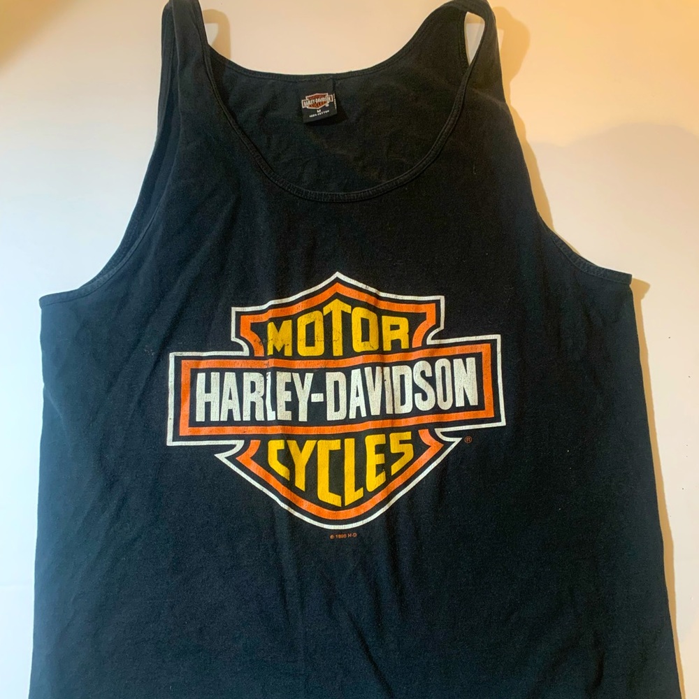 Vintage Harley Davidson Tank